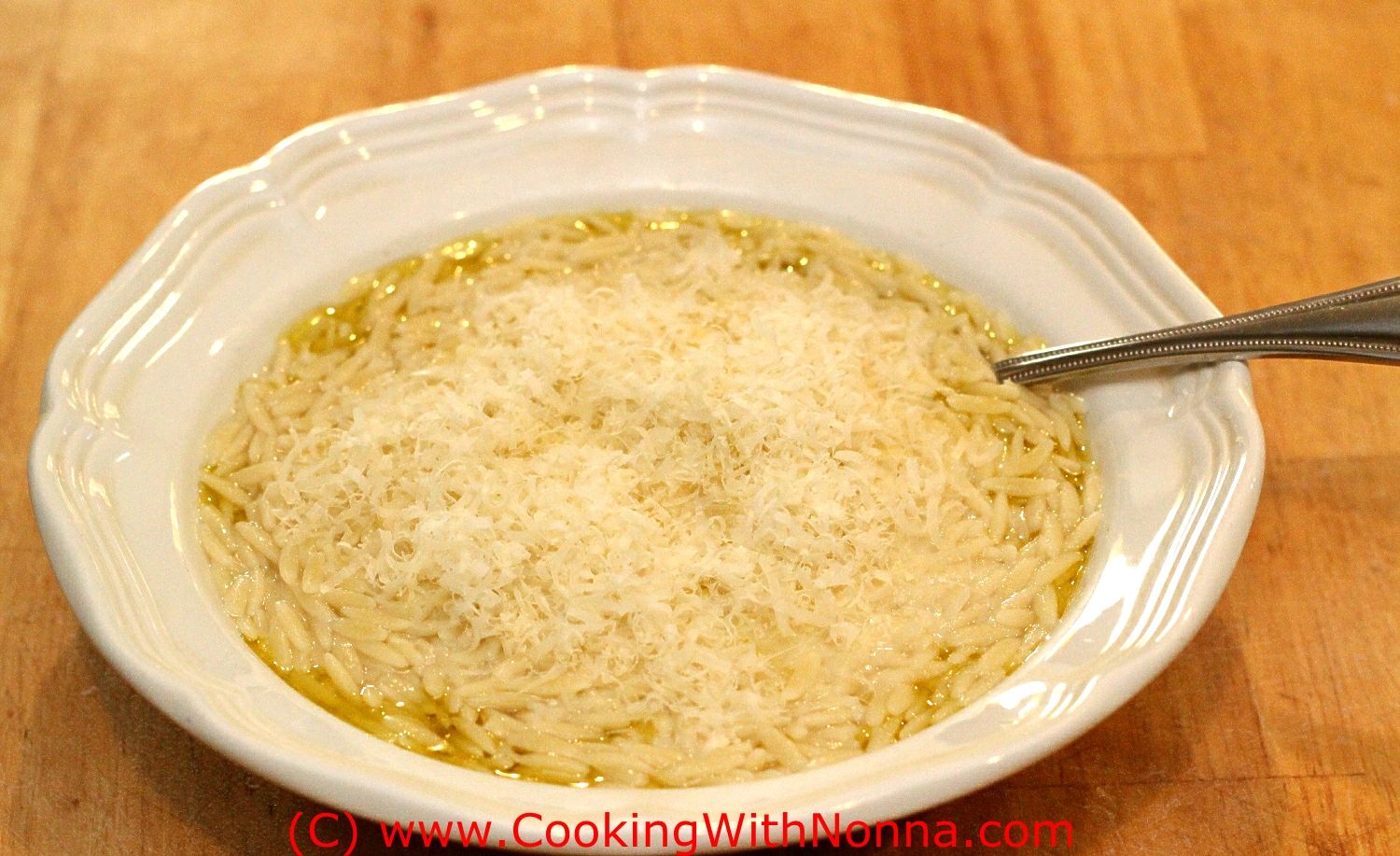 Orzo Pastina with Parmigiano